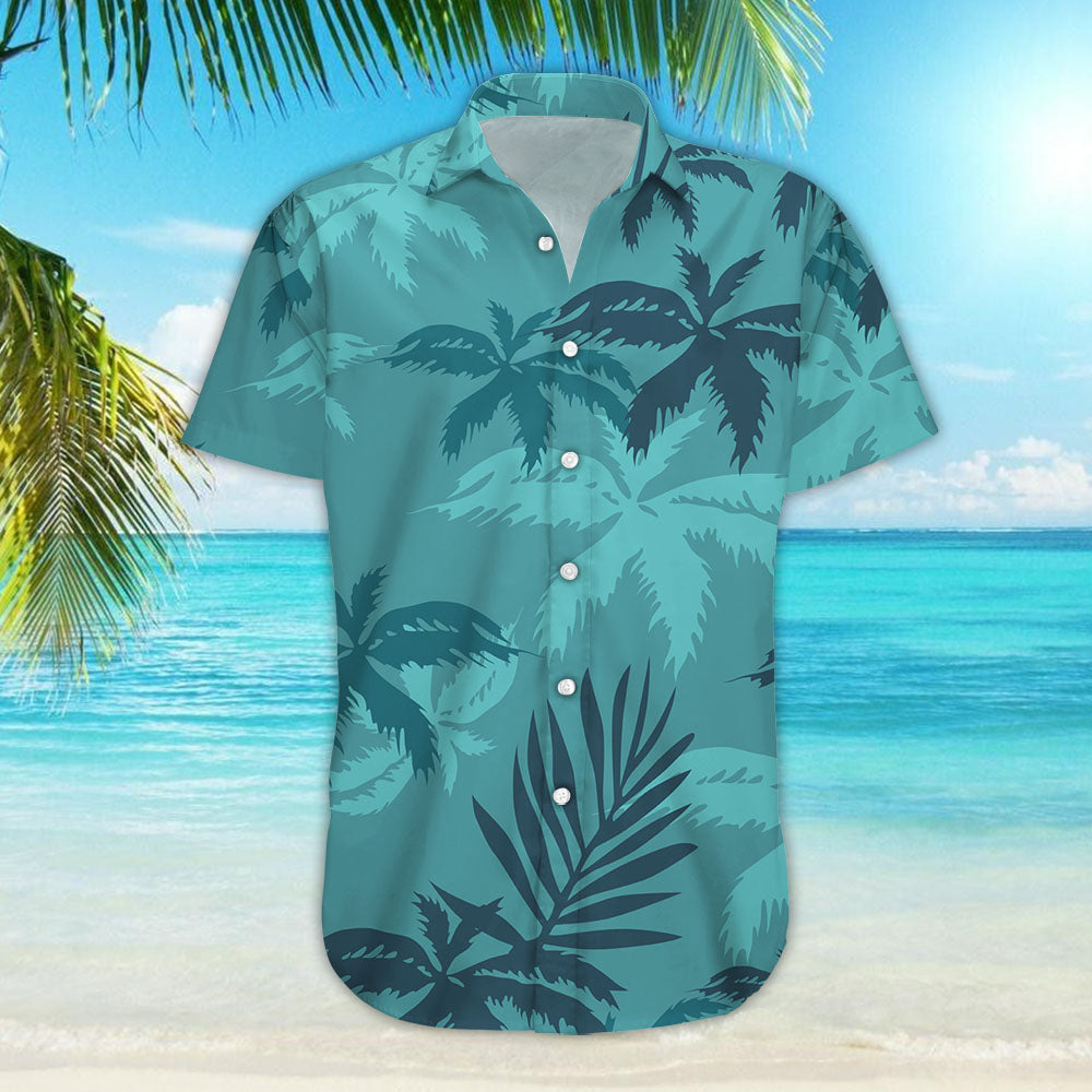 Kallycustom Aloha Hawaiian Shirt - Tree Floral Button Drown Shirt - Best Summer Gifts For Men