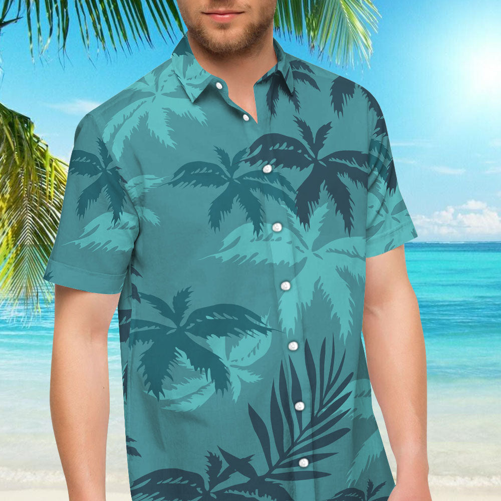 Kallycustom Aloha Hawaiian Shirt - Tree Floral Button Drown Shirt - Best Summer Gifts For Men