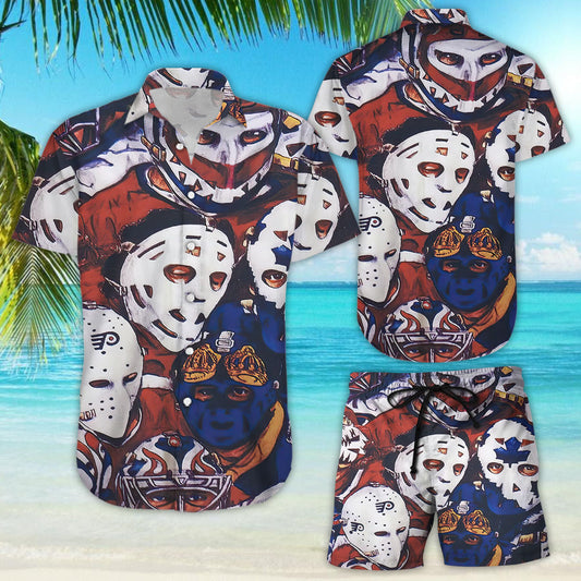 Kallycustom Amazing Hockey Mask Hawaiian Shirt | For Men & Women | Adult | HW6656