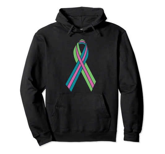 Kallycustom Breast Cancer Awareness Hoodie Metastatic Hooded T Shirt-4LVS